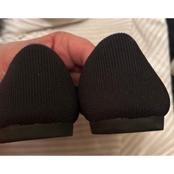 Rothy's The Point Black Ballet Flats Size 7.5 - Picture 5 of 5